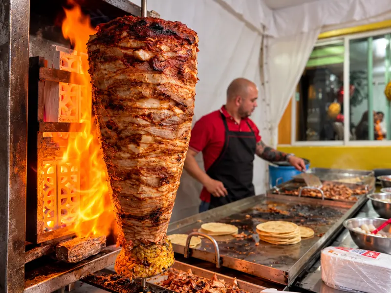 Trompo al fuego